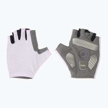 Rękawiczki rowerowe damskie Castelli Espresso purple mist