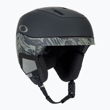 Kask narciarski Oakley Mod5 matte black/dark brush swirl