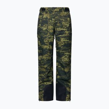 Spodnie narciarskie męskie Oakley Divisional Cargo Shell Pant tiger camo green