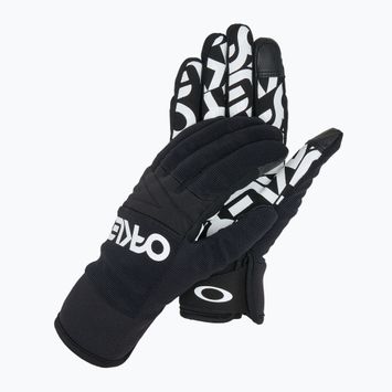 Rękawiczki męskie Oakley Factory Pilot Core Glove black/white logo