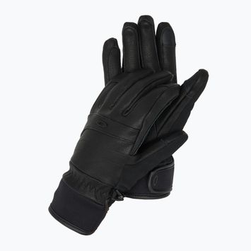 Rękawice narciarskie damskie Oakley W. Peak Leather blackout