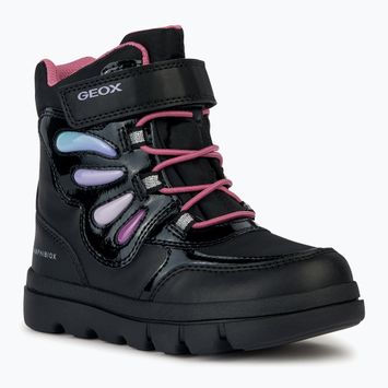 Śniegowce dziecięce Geox Willaboom B A black / multicolor