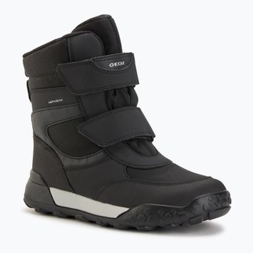 Śniegowce dziecięce Geox Trekkyup ABX black/silver