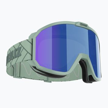 Gogle narciarskie Bliz Rave matt green/brown blue