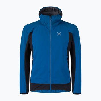 Kurtka męska Montura Premium Wind Hoody deep blue/ orange