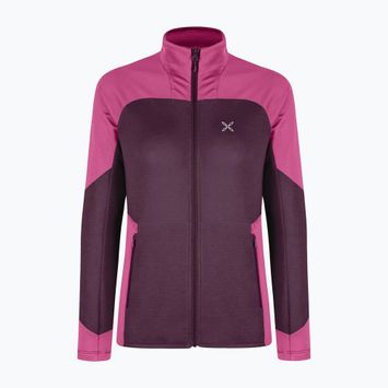 Bluza damska Montura Rise Maglia vinaccia/baton rouge