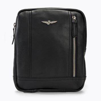 Saszetka męska Aeronautica Militare Leather Shoulder nero