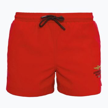 Szorty kąpielowe męskie Aeronautica Militare 251BW223CT2967 tango red