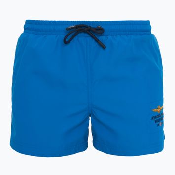 Szorty kąpielowe męskie Aeronautica Militare 251BW223CT2967 medium blue