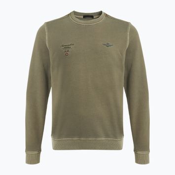 Bluza męska Aeronautica Militare Girocollo military olive washed