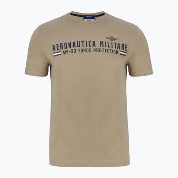 Koszulka męska Aeronautica Militare Heritage dune beige