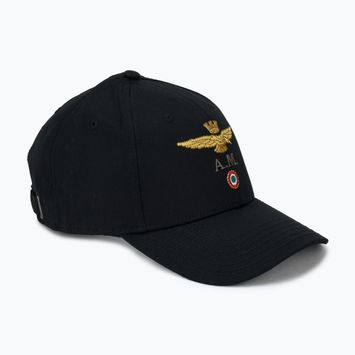 Czapka z daszkiem męska Aeronautica Militare 251HA1100CT2848 jet black