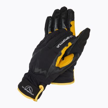 Rękawice skiturowe La Sportiva Ski Touring black/yellow