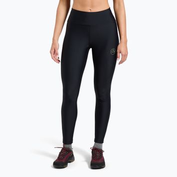 Legginsy twspinaczkowe damskie La Sportiva Aerial black/aspen green