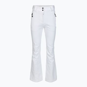 Spodnie narciarskie damskie EA7 Emporio Armani Ski Kitzbuhel High Waisted Softshell white