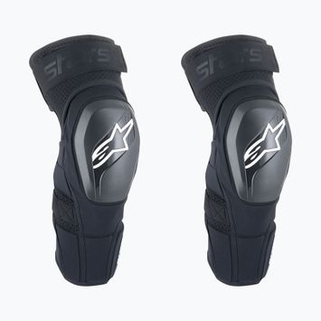 Ochraniacze rowerowe na kolana Alpinestars A-Impact Plasma Elite Shield Knee black/white