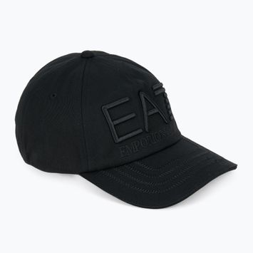 Czapka z daszkiem EA7 Emporio Armani Train Logo Series Embroidered black