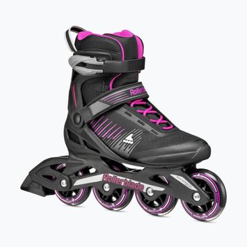 Rolki damskie Rollerblade Zetrablade W black/cyclemen pink