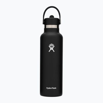 Butelka termiczna Hydro Flask Standard Flex Straw 620 ml black