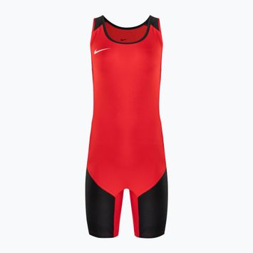 Kombinezon męski Nike Weightlifting Singlet scarlet/black