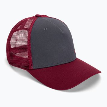 Czapka z daszkiem Rab Trucker Logo czerwono-szara QAB-06