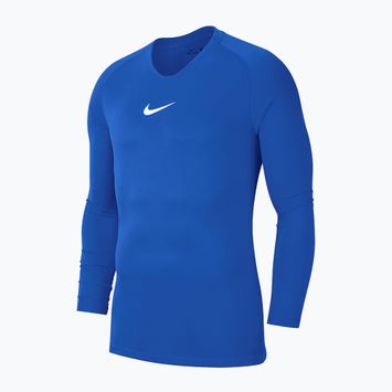Longsleeve termoaktywny dziecięcy Nike Dri-FIT Park First Layer royal blue/white