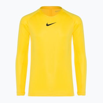 Longsleeve termoaktywny dziecięcy Nike Dri-FIT Park First Layer tour yellow/black