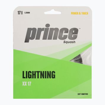 Naciąg do squasha Prince Lightning XX 17 set black