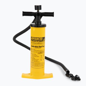 Pompka ręczna Advanced Elements Double Action Hand Pump w/Pressure Gauge yellow/black