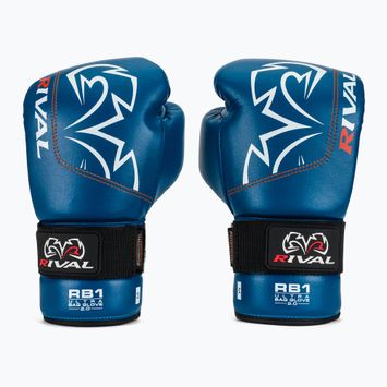 Rękawice bokserskie Rival RB1 Ultra Bag 2.0 blue