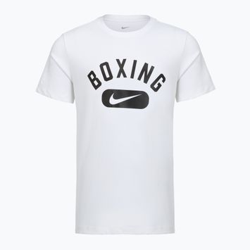 Koszulka treningowa męska Nike Boxing Disc DFC white/black
