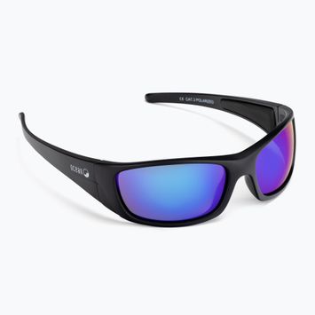 Okulary przeciwsłoneczne Ocean Sunglasses Bermuda matte black/revo blue 3401.0
