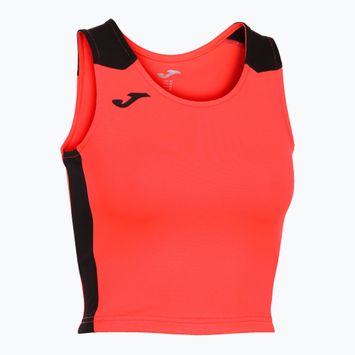 Koszulka do biegania damska Joma Record II Top fluor coral/black