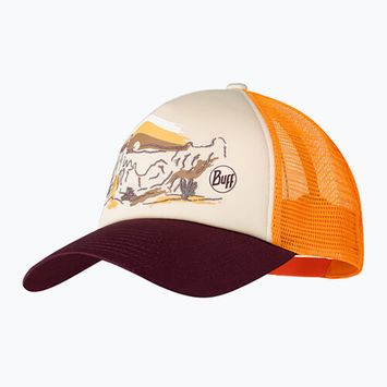 Czapka z daszkiem BUFF Trucker Sylva apricot