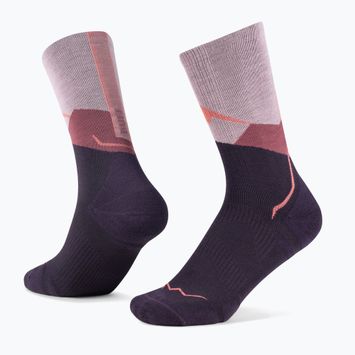 Skarpety BUFF Merino Lightweight Crew LWC1 pink
