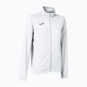 Bluza tenisowa damska Joma Montreal Full Zip W white