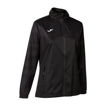 Kurtka tenisowa damska Joma Montreal Raincoat W black