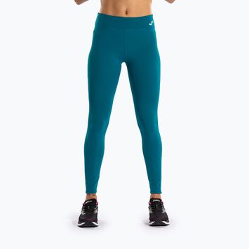Legginsy do biegania damskie Joma Sculpture II Long Tights green