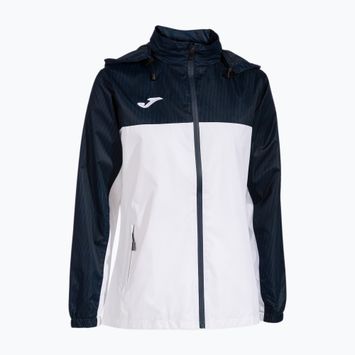 Kurtka tenisowa damska Joma Montreal Raincoat W white/navy