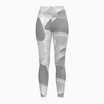 Legginsy tenisowe damskie Joma Challenge Long Tights W white