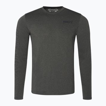 Longsleeve męski Hurley H2O-Dri Easton black heather