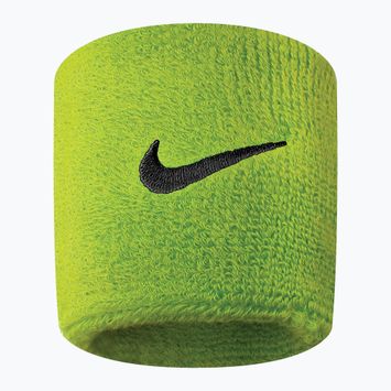 Frotki na nadgarstek Nike Swoosh Wristbands 2 szt. atomic green/black