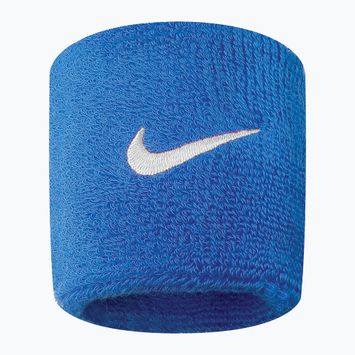 Frotki na nadgarstek Nike Swoosh Wristbands 2 szt. royal blue/white