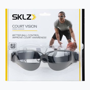 Okulary do koszykówki SKLZ Court Vision szare 799