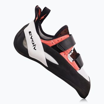 Buty wspinaczkowe damskie Evolv Geshido white/coral/black