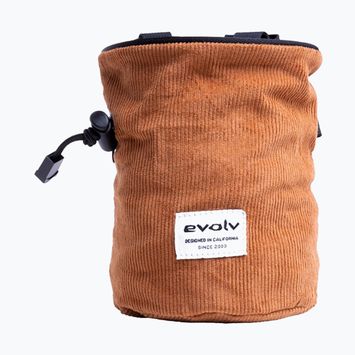 Woreczek na magnezję Evolv Corduroy Chalk brown