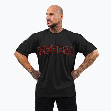 Koszulka męska NEBBIA Legacy black