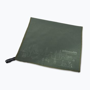 Ręcznik szybkoschnący Pinguin Micro Towel Map XL grey