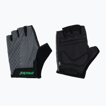 Rękawiczki rowerowe męskie SILVINI Gaiono grey/green