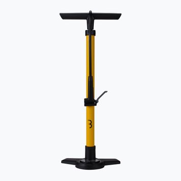 Pompka rowerowa BBB Cycling AirBoost 2.0 160psi yellow